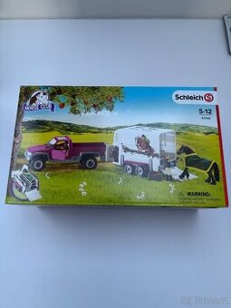 Schleich auto s přívěsem Horse Club