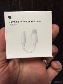 NOVÝ Apple Lightning adaptér pro 3.5mm sluchátkový jack