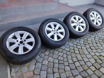 Prodám  hliníková kola Volkswagen 17" 5X130