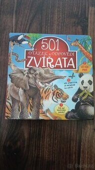 Dětská kniha 501 otázek a odpovědí zvířata