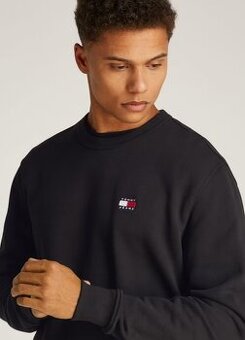 TOMMY HILFIGER  PÁNSKÁ BLACK STYLOVÁ MIKINA M