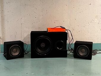 JBL audio do auta – JBL subwoofer+JBL Stage+GAS zesilovač