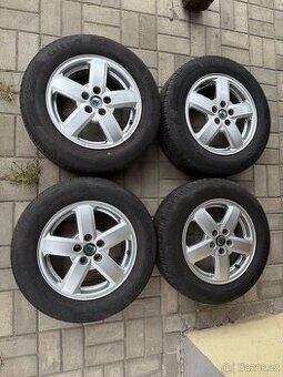 Originál ALU kola Škoda Octavia Triton letní 195 65 15 5x10