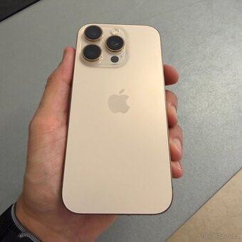 iPhone 16 Pro 256GB pouštní titan, jako nový, rok záruka