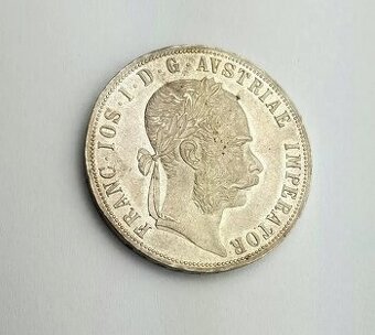 2 Zlatník 1886 F.J.I., sbírkový, unikát