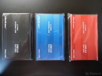 Hliníkové pouzdro na SSD / HDD 2.5'' SATA3 USB 3.0