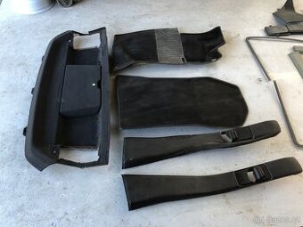 Mercedes w124 koberečky, plato, b-sloupky