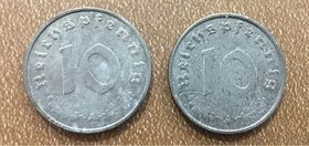 2x 10 Reichspfennig 1941 série A