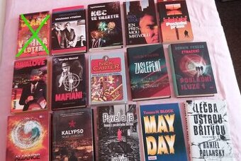 Mix knih - thrillery, detektivky, bestsellery, romány
