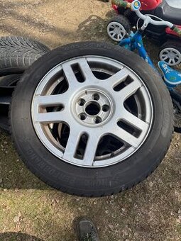 Alu kola 5x100 r16 s pneu 205/55/16