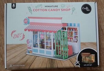 CUKRÁRNA Cotton Candy Shop S LED OSVĚTLENÍM