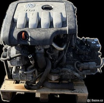 kompletní motor 2.0 TDI BKP 103kw VW
