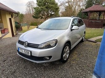 VW Golf 6 1.6tdi 77kw , 2012 rok - hezký stav