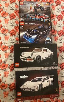 Lego 42106 42176 10295 10337 nové, Nerozbalené