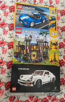 Lego 31070 31120 10295 nové, Nerozbalené
