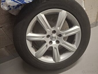 Prodám ALU kola 17" včetně pneu 225/60 R17 Michelin .