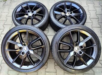 Alu kola originál Škoda Octavia II, III, RS 5x112 R18 Gemini