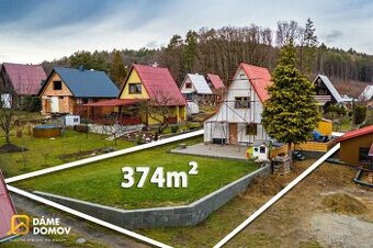 Prodej chaty, 48 m2 - Fryšták - Vítová, pozemek 374 m2 - 1