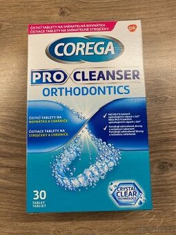 COREGA Pro cleanser orthodontics čistící tablety 30 kusů