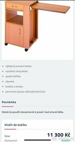 Jídelní stolek