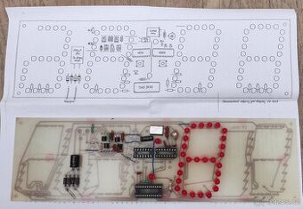Led hodiny - stavebnice - 1