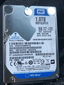 Sata 2,5 hdd 1000gb