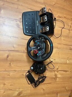 Logitech g29 + řadící páka