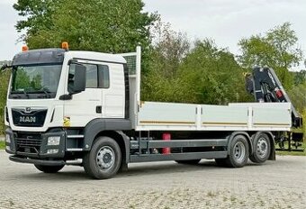 MAN TGS 26.460 - 6x2 - Valník + HR-HIAB X-HIDUO 188B-3
