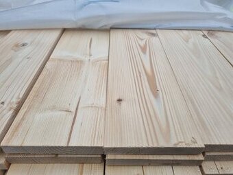 Smrková suchá hoblovaná prkna 19x140x4000 -polotovary