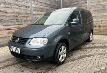 VW Caddy Maxi 1,9 TDI 100kw, 7 míst, BLS