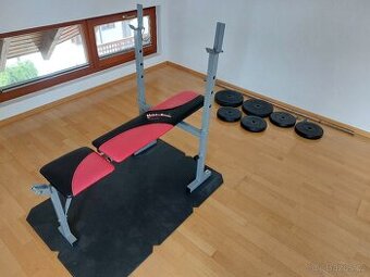 Lavice  Bench Press se závažími