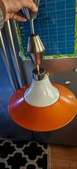 Stahovací lustr retro