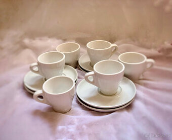 Kahla porcelánový servis– 6 šálků + 6 podšálků