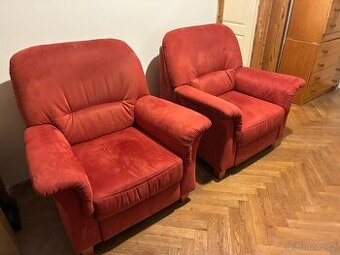 Sedací souprava: pohovka + 2 křesla