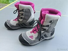 Zimní vysoké dívčí boty Adidas vel.34