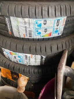 2 ks nové letní pneumatiky 155/65/14 Hankook