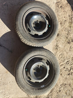 Prodám 2ks disků 6Jx15H2 ET27 + letní pneu 195/65/R15