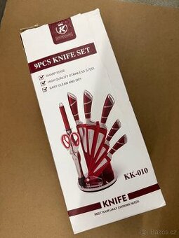 9-dílna sada nožů se stojanem