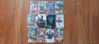 Prodám hry na Nintendo Switch