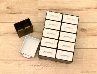 Nový organizér 10 boxov (československý, ne polský šmejd)