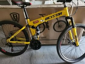 Prodám nové celoodpružené skládací kolo bycistar