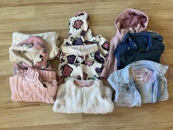 dívčí teplákovka, kabátek a mikiny