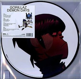 2LP Gorillaz: Demon Days PIC  Picture Disc Reissue