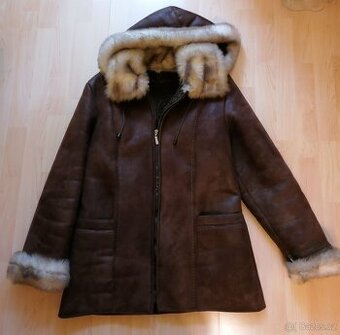 Dámská zimní bunda, použitá, velikost M.