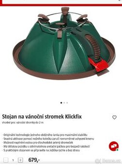 Prodám stojan na vánoční stromek