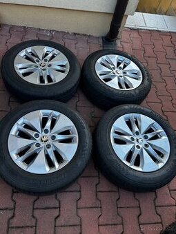 Letní sada Orig.ALU kol Octavia 4,  205/60R16