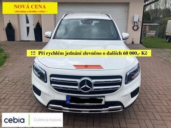 Velká sleva - MB GLB 250 4MATIC+PROGRESSIVE+MULTIBEAM