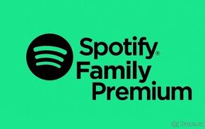 členství Spotify PREMIUM ...místo ve Family - AKCE