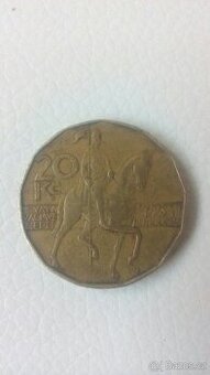 Vzácná 20kč - 1