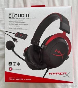 Sluchátka HyperX Cloud II